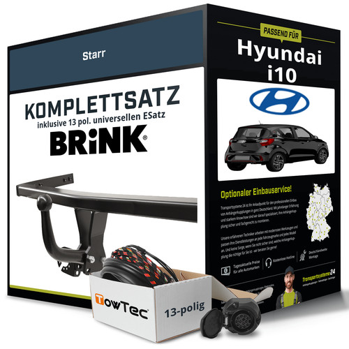 Anhängerkupplung brink starr - anhängerkupplung,