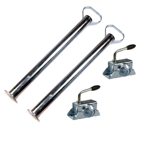 2er set anhänger - anhänger, stützfüße