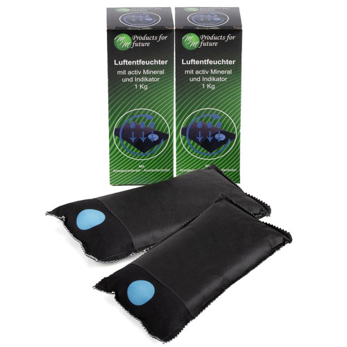 1kg luftentfeuchter kissen - 2x,