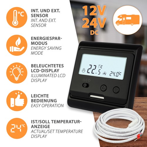 12v 24v thermostat - 24v,
