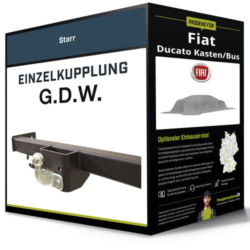 Starre anhängerkupplung für - starre,